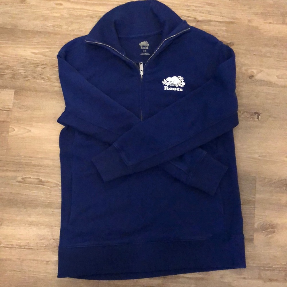 Roots Royal Blue 1/4 Zip